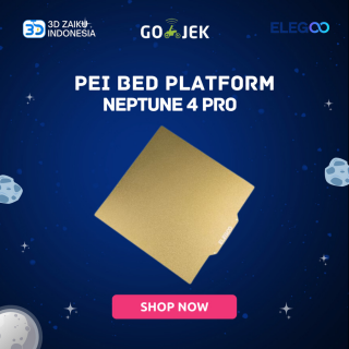 Original ELEGOO Neptune 4 Pro PEI Bed Platform